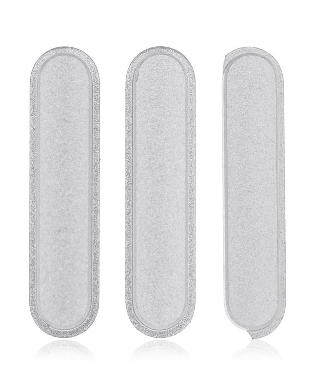 Hard Buttons Set (Power / Volume) Compatible For iPad Pro 12.9" 1st Gen (2015) / iPad Air 2 (Silver)