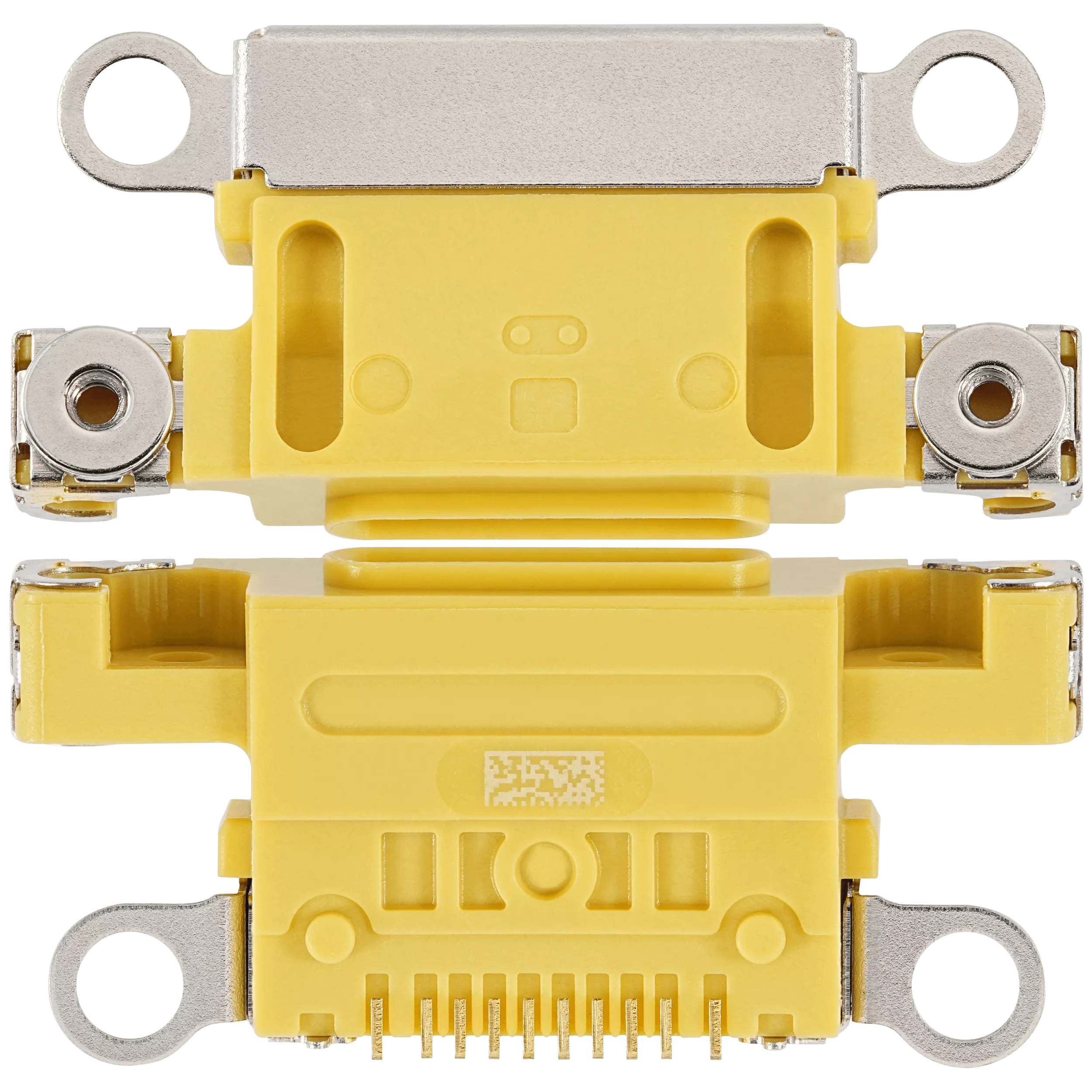Charging Port Only Compatible For iPhone 14 / 14 Plus (Yellow) (10 Pack)