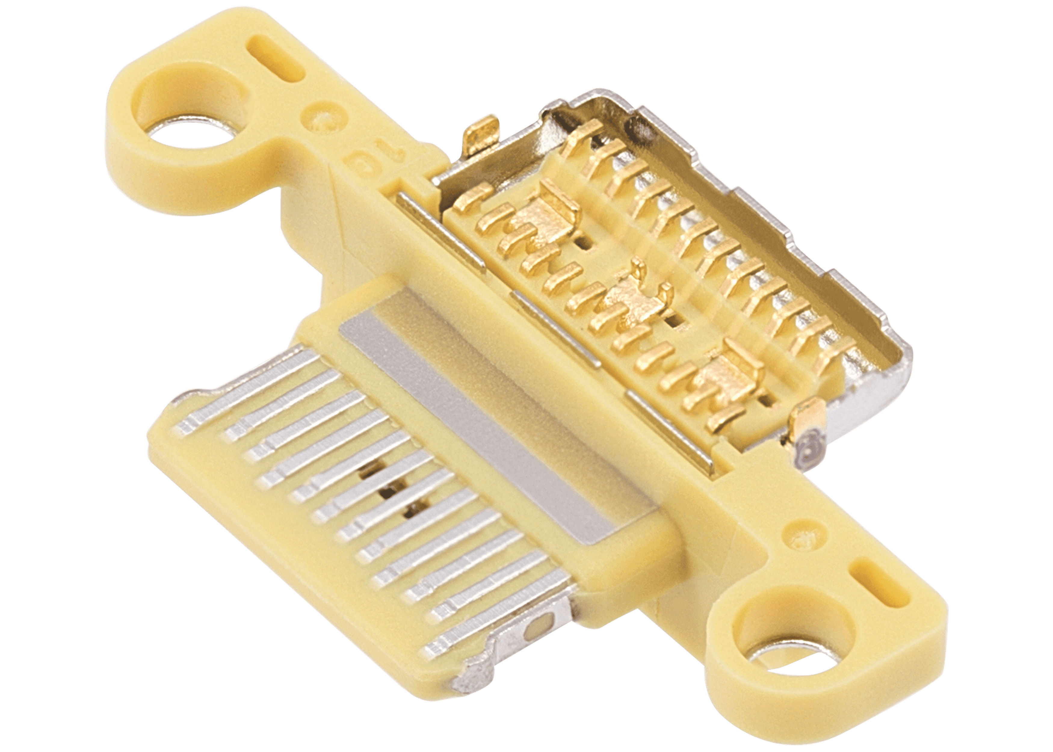 Charging Port Only Compatible For iPad 10 (2022) (Soldering Required) (Yellow) (10 Pack)