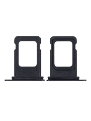 Single Sim Card Tray Compatible For iPhone 12 / 13 (Black)