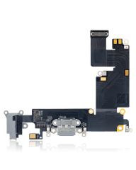 Charging Port Flex Cable Compatible For iPhone 6 Plus (Aftermarket) (Space Gray)