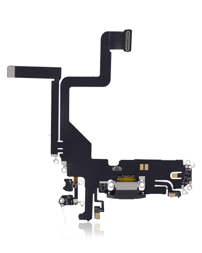 Charging Port Flex Cable Compatible For iPhone 14 Pro (Aftermarket Plus) (Deep Purple)