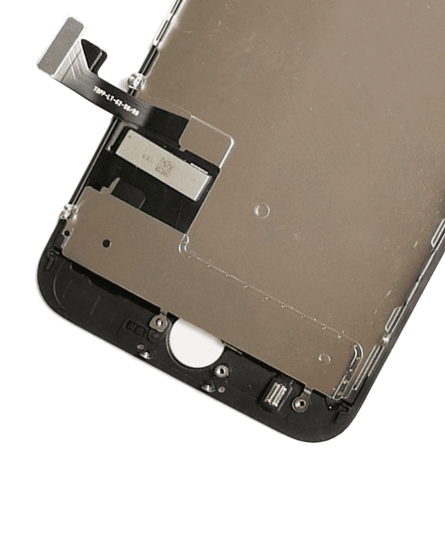 LCD Assembly With Steel Plate Compatible For iPhone 7 (Aftermarket: AQ7) (Black)