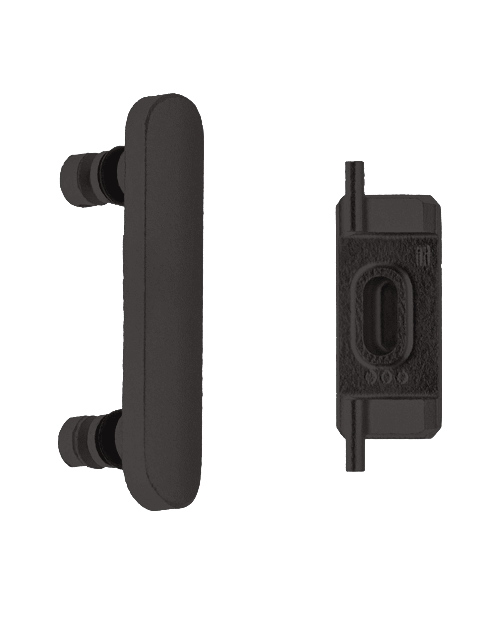 Hard Buttons (Power / Volume / Switch) Compatible For iPhone 7 Plus (Space Gray)