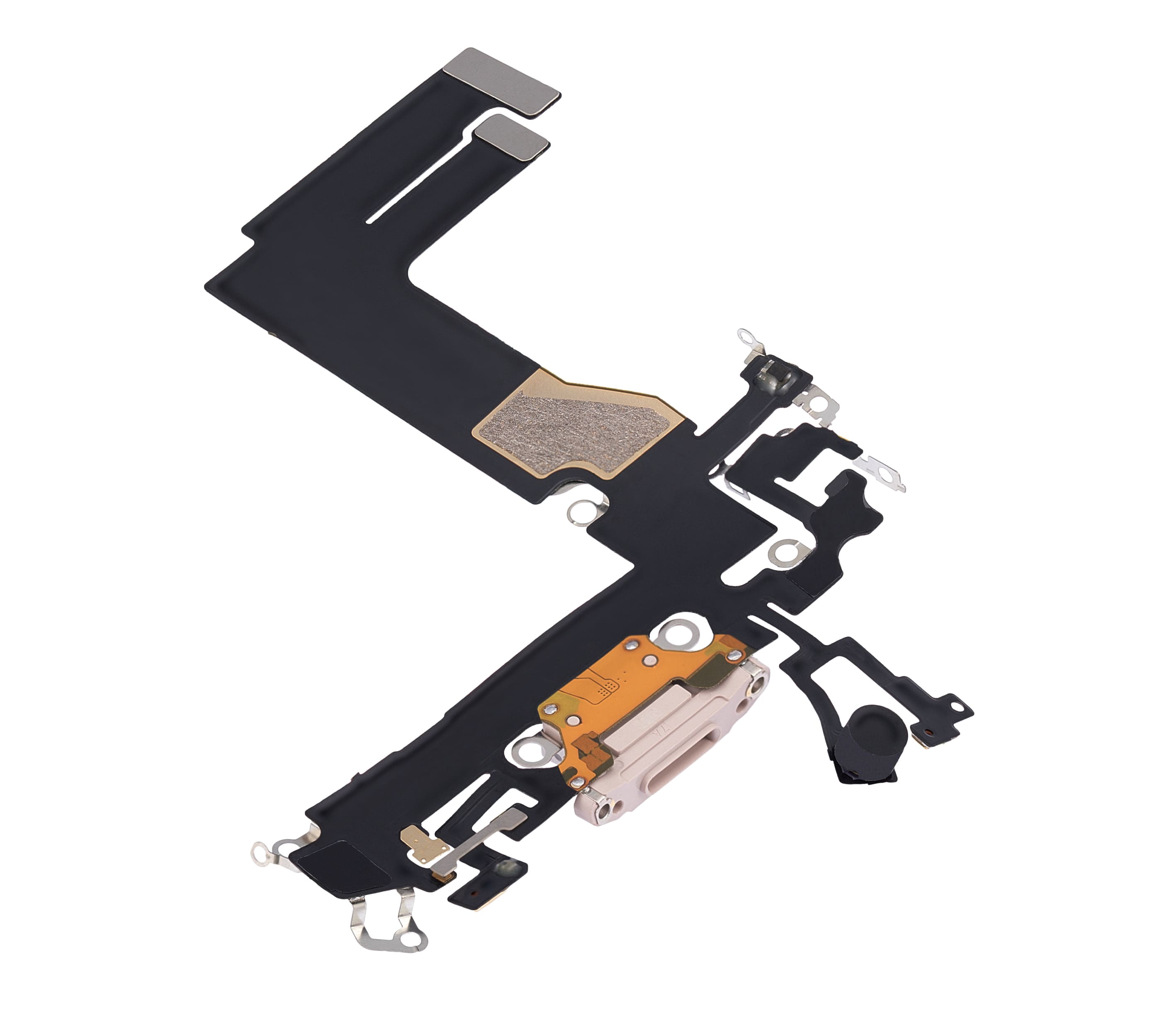 Charging Port Flex Cable Compatible For iPhone 13 Mini (Aftermarket Plus) (Pink)