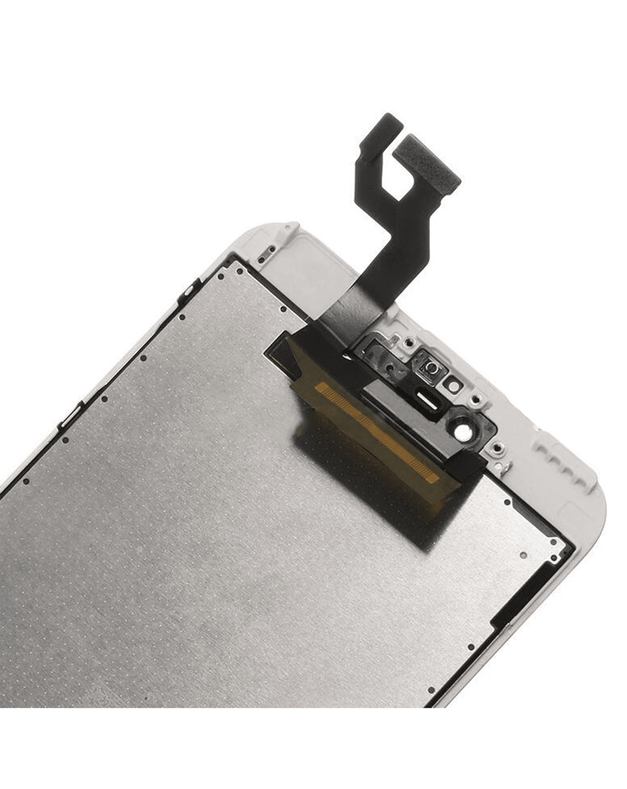 LCD Assembly With Steel Plate Compatible For iPhone 6S Plus (Aftermarket) (White)
