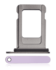 Single Sim Card Tray Compatible For iPhone 14 Pro / 14 Pro Max (Deep Purple)