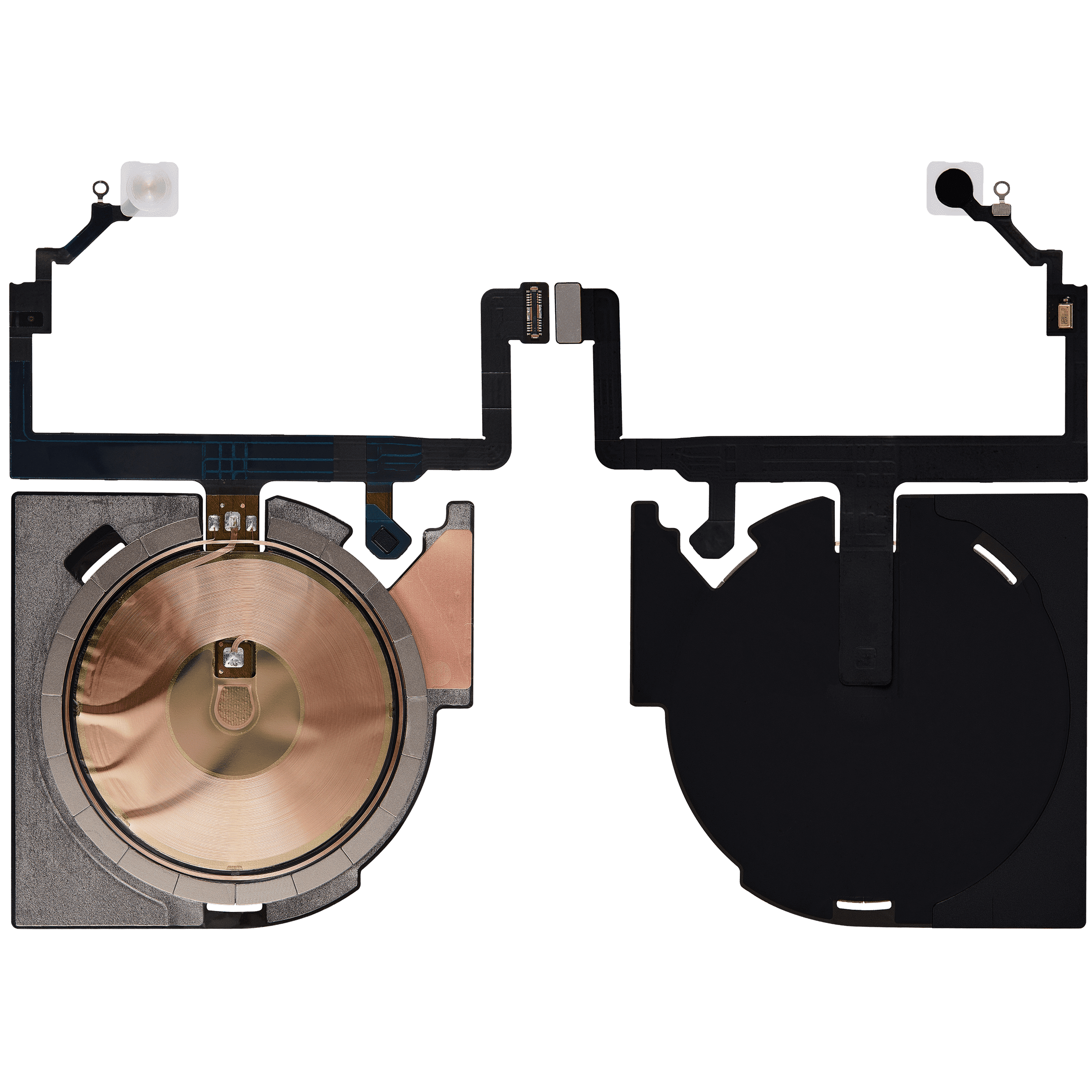 Wireless NFC Charging Flex With Flashlight Flex Cable Compatible For iPhone 15 Plus