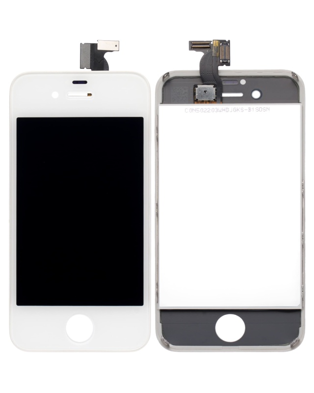 LCD Assembly Compatible For iPhone 4 (CDMA) (Aftermarket Plus) (White)