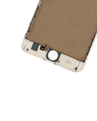 LCD Assembly With Steel Plate Compatible For iPhone 6S Plus (Premium) (White)