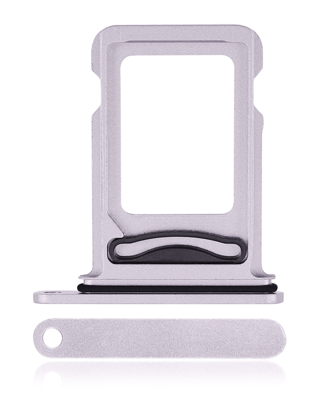 Dual Sim Card Tray Compatible For iPhone 14 / 14 Plus (Purple)
