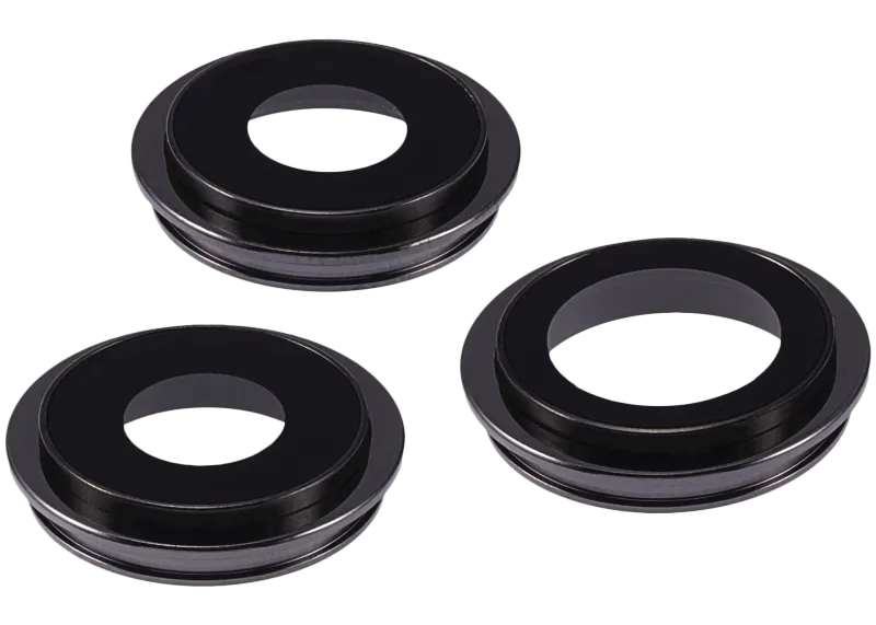 Back Camera Lens With Bracket & Bezel Compatible For iPhone 11 Pro / Pro Max (Black) (Aftermarket Plus)