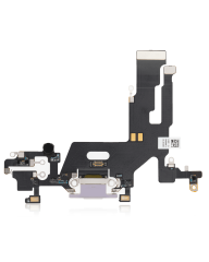 Charging Port Flex Cable Compatible For iPhone 11 (Premium) (Purple)