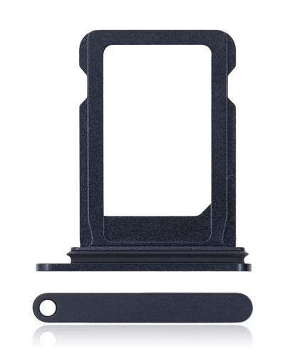 Single Sim Card Tray Compatible For iPhone 13 Mini (Midnight)