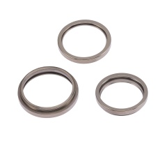 Back Camera Bezel Ring Only Compatible For iPhone 14 Pro / 14 Pro Max (Gold) (3 Piece Set)