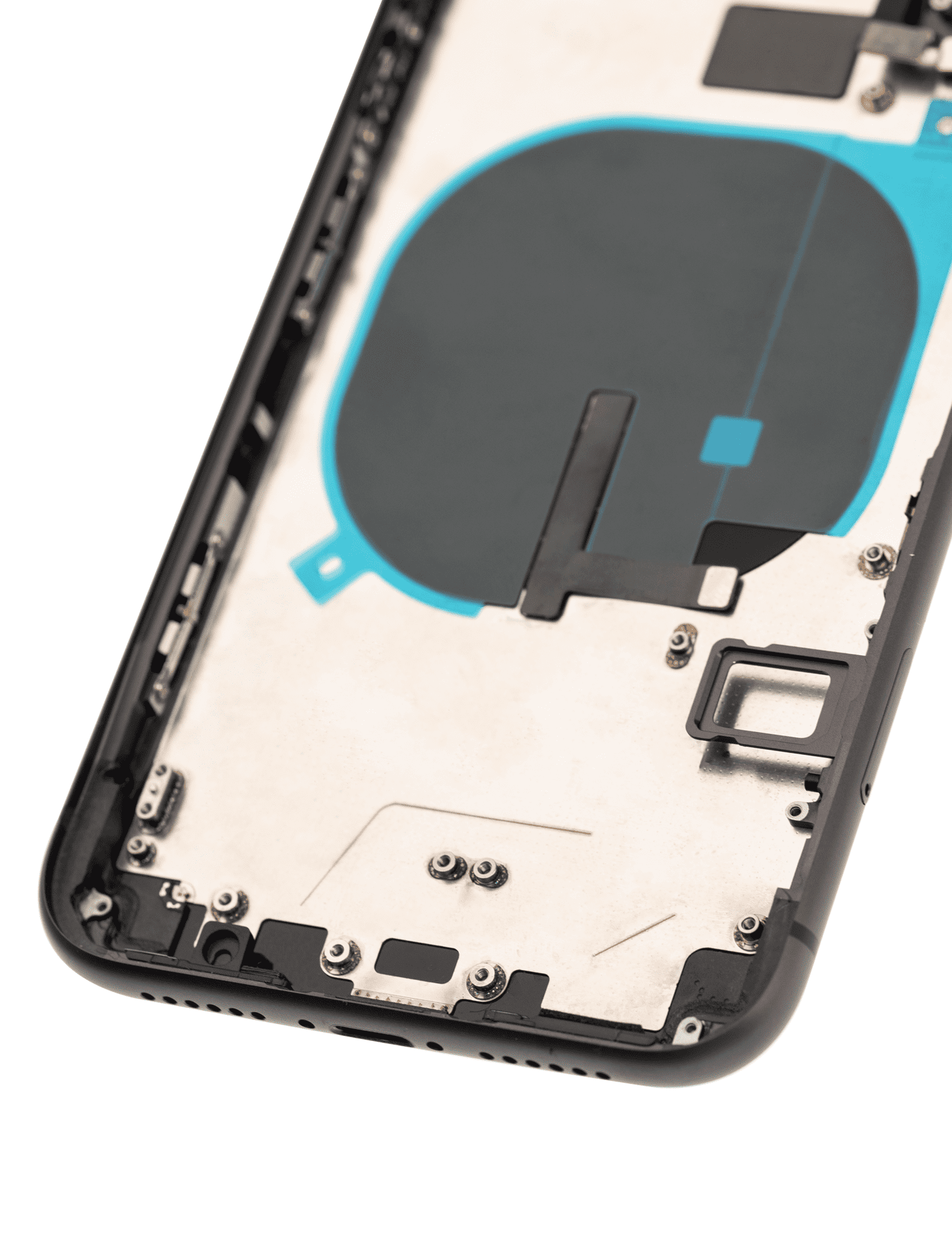 Back Housing W/ Small Components Pre-Installed Compatible For iPhone 11 (Used OEM Pull: Grade A) (Black)