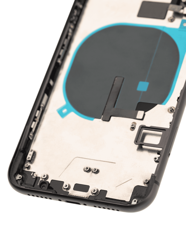 Back Housing W/ Small Components Pre-Installed Compatible For iPhone 11 (Used OEM Pull: Grade A) (Black)