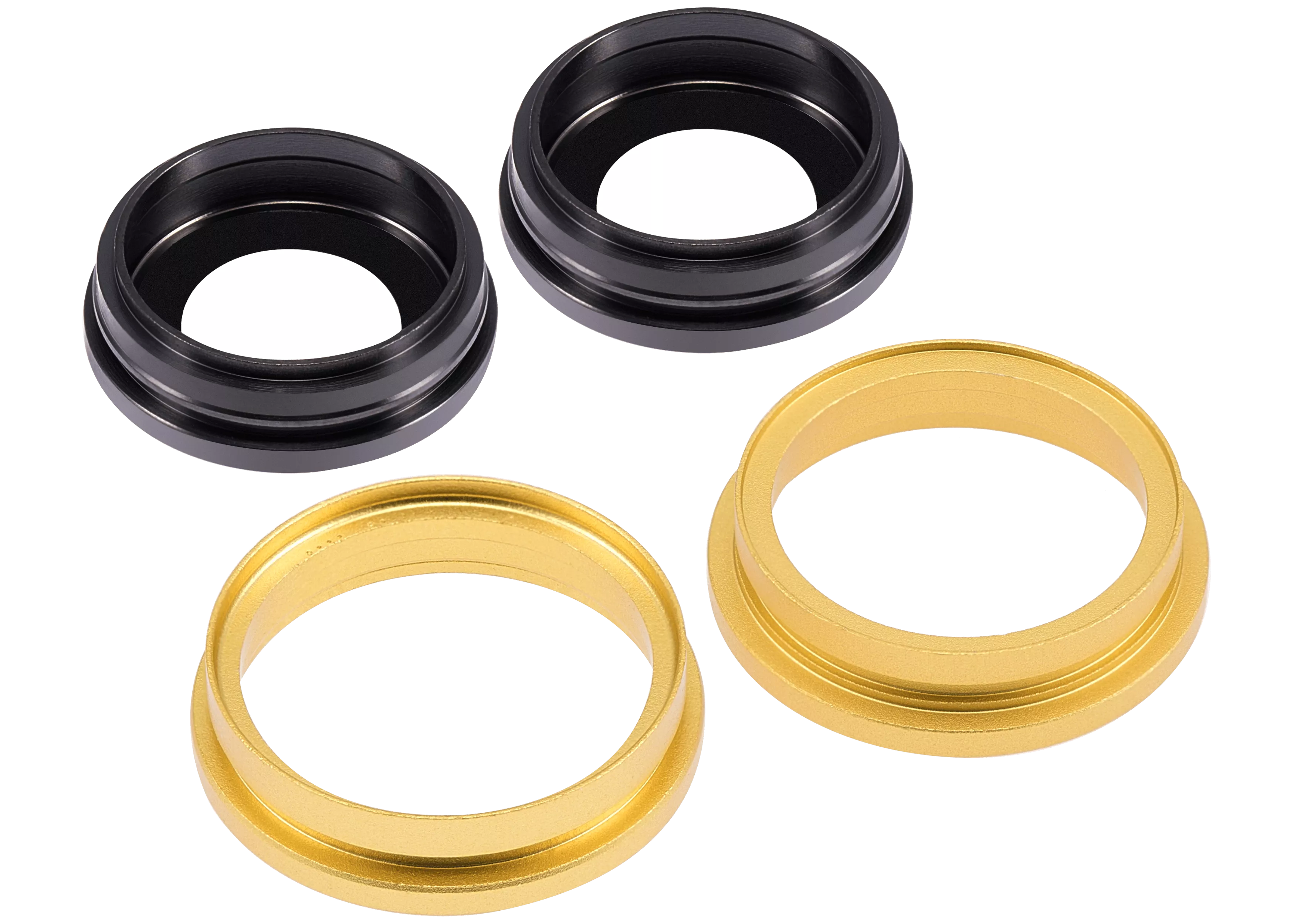 Back Camera Lens With Bracket & Bezel Compatible For iPhone 14 / 14 Plus (2 Piece Set) (Aftermarket Plus) (Yellow)
