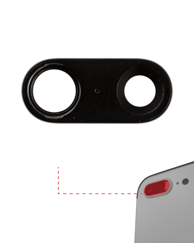 Back Camera Lens With Bracket &amp; Bezel Compatible For iPhone 7 Plus (Aftermarket Plus) (10 Pack)