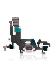 Charging Port Flex Cable Compatible For iPhone 11 (Premium) (Purple)