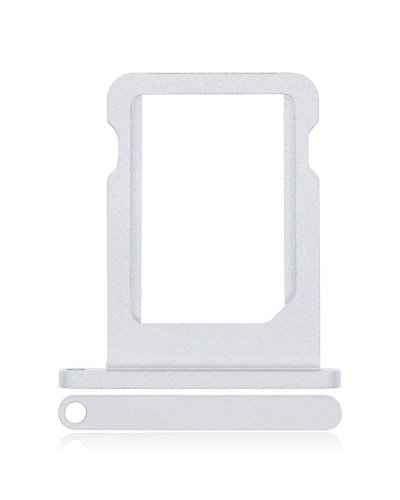 Sim Card Tray Compatible For iPad Pro 11" 1st Gen (2018) / Pro 11" 2rd Gen (2020) / Pro 12.9" 3rd Gen (2018) / 4th Gen (2020) (Silver)