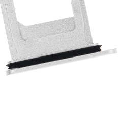 Sim Tray Compatible For iPhone 7 Plus (Silver)