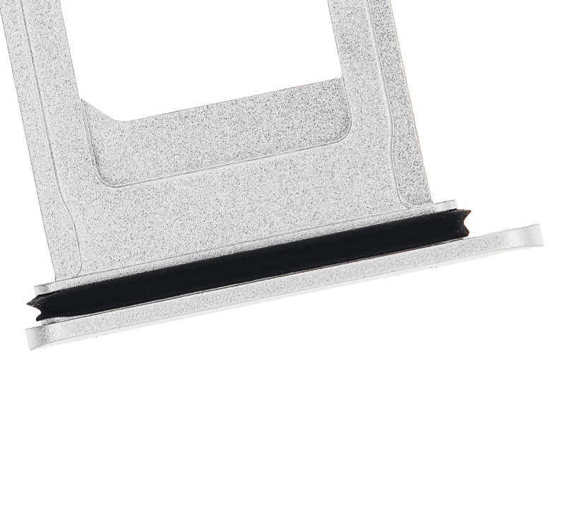 Sim Tray Compatible For iPhone 7 Plus (Silver)