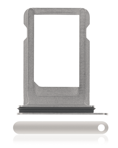 Sim Tray Compatible For iPhone X (Silver)