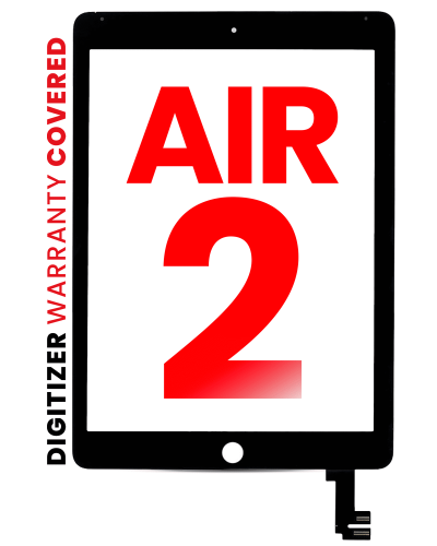 Digitizer Compatible For iPad Air 2 (Glass Separation Required) (Aftermarket Pro: XO7-2) (Black)