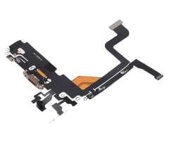 Charging Port Flex Cable Compatible For iPhone 13 Pro (Aftermarket Plus) (Gold)