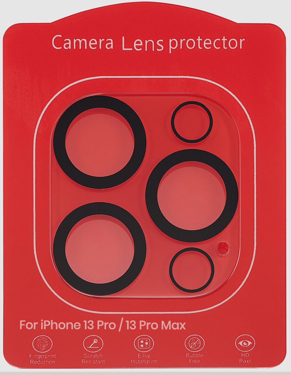 Casper Camera Lens Protector Compatible For iPhone 13 Pro / 13 Pro Max (Crystal Full Cover)