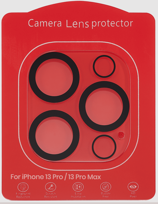 Casper Camera Lens Protector Compatible For iPhone 13 Pro / 13 Pro Max (Crystal Full Cover)