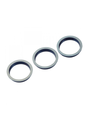 Back Camera Bezel Ring Only Compatible For iPhone 11 Pro / 11 Pro Max (Green) (3 Piece Set) (10 Pack)