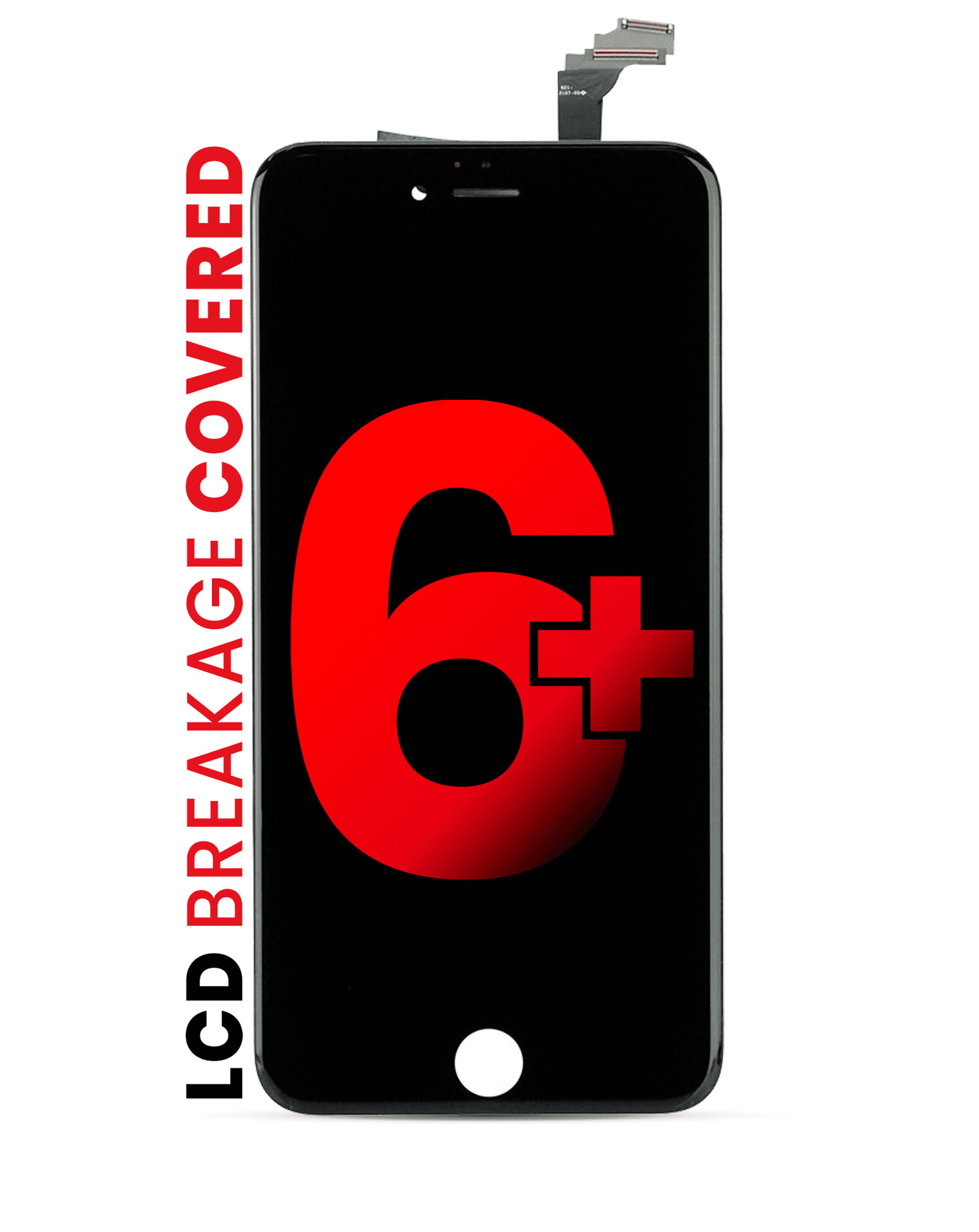 LCD Assembly Compatible For iPhone 6 Plus (Aftermarket Pro: XO7 Incell) (Black)