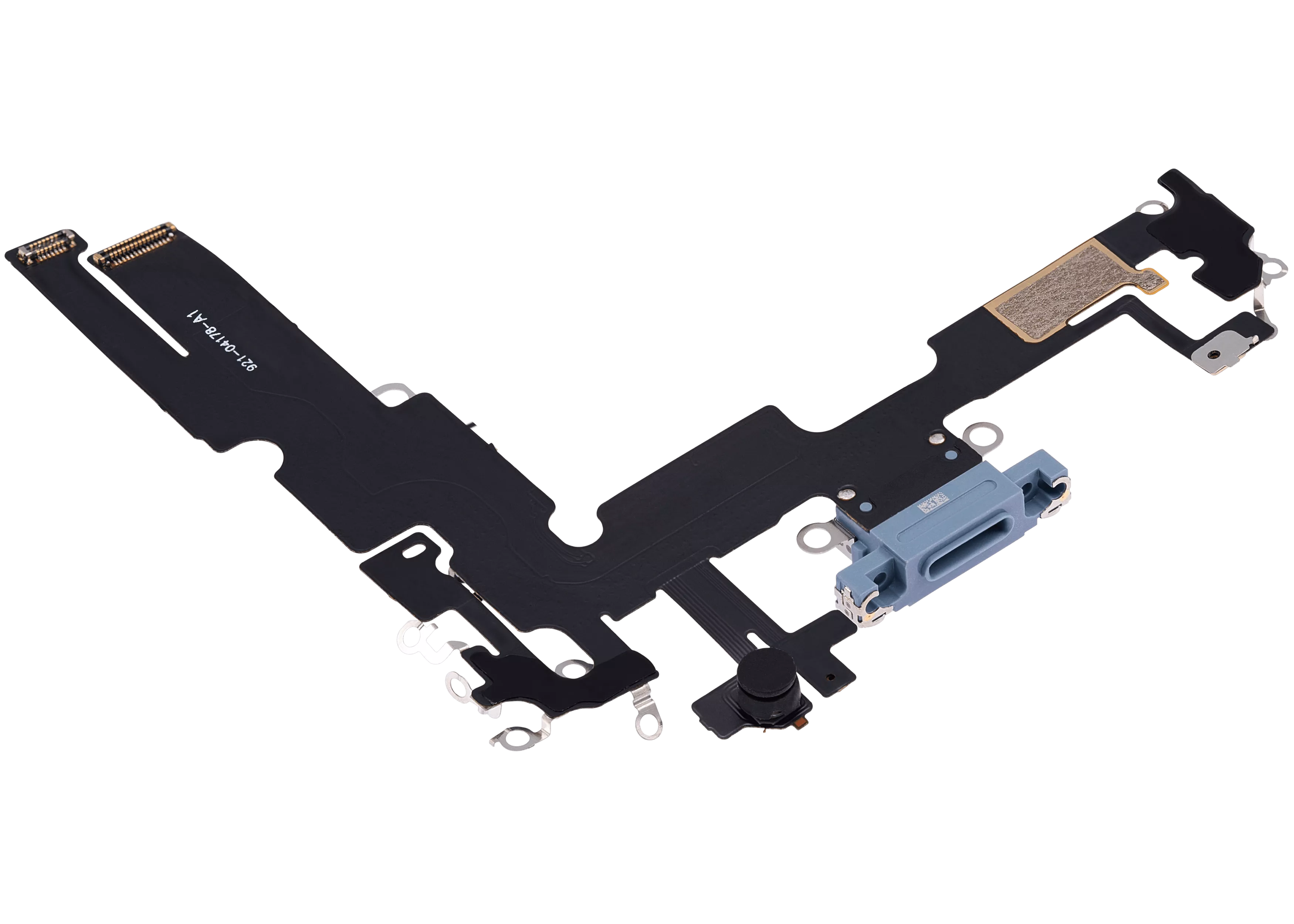 Charging Port Flex Cable Compatible For iPhone 14 Plus (Aftermarket Plus) (Blue)