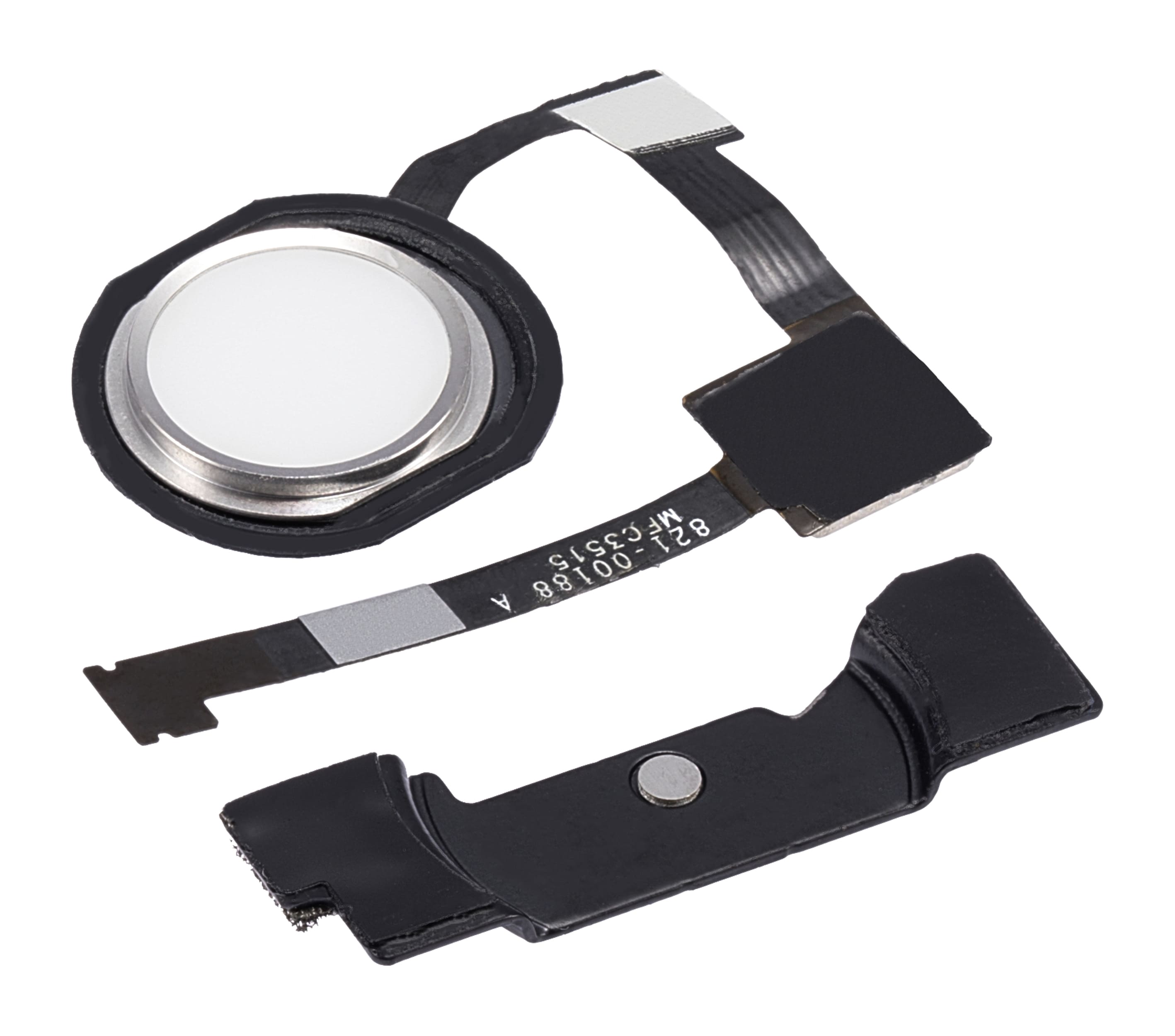 Home Button With Flex Compatible For iPad Mini 4 (Silver)