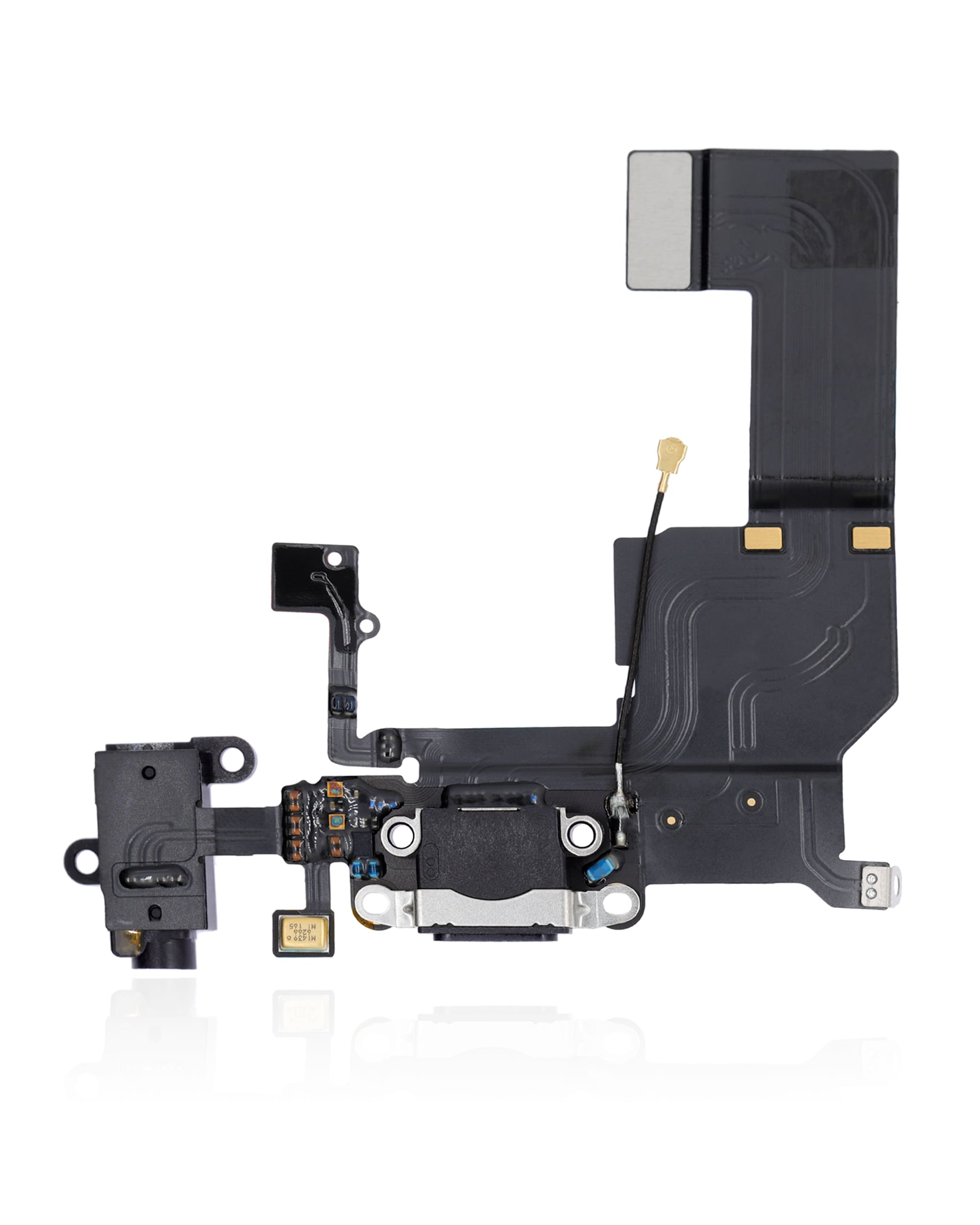 Charging Port Flex Cable Compatible For iPhone 5C (Black)