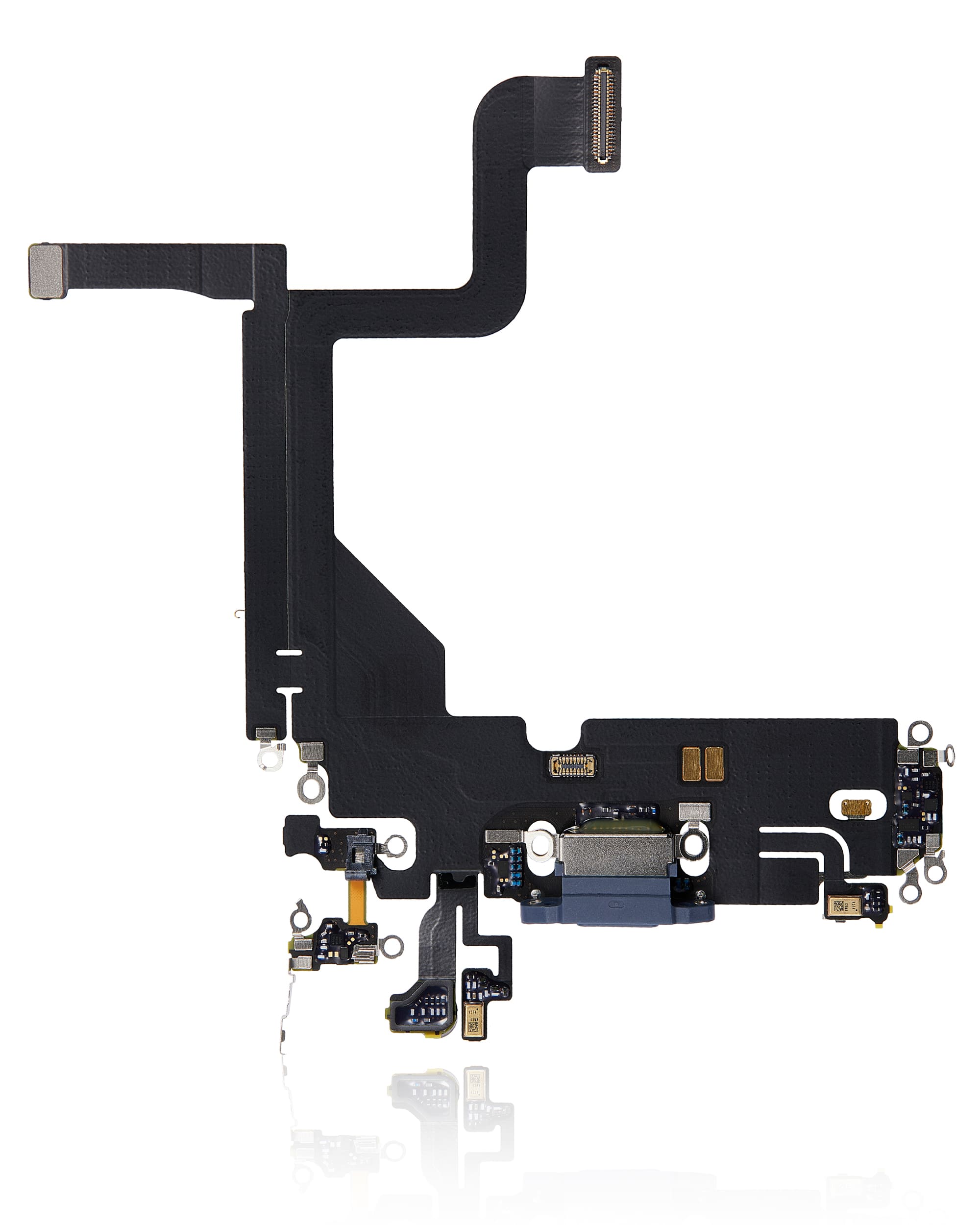 Charging Port Flex Cable Compatible For iPhone 13 Pro (Used OEM Pull) (Sierra Blue)