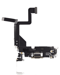 Charging Port Flex Cable Compatible For iPhone 14 Pro (Aftermarket Plus) (Gold)