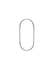 Back Camera Bezel Ring Only Compatible For iPhone X (Silver) (10 Pack)