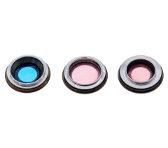 Back Camera Lens With Bracket & Bezel Compatible For iPhone 11 Pro / Pro Max (Gold) (Real Sapphire / Premium)