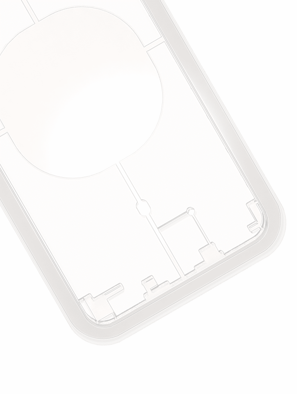 Laser Machine Protection Mold Compatible For iPhone 8 (M-Triangel)