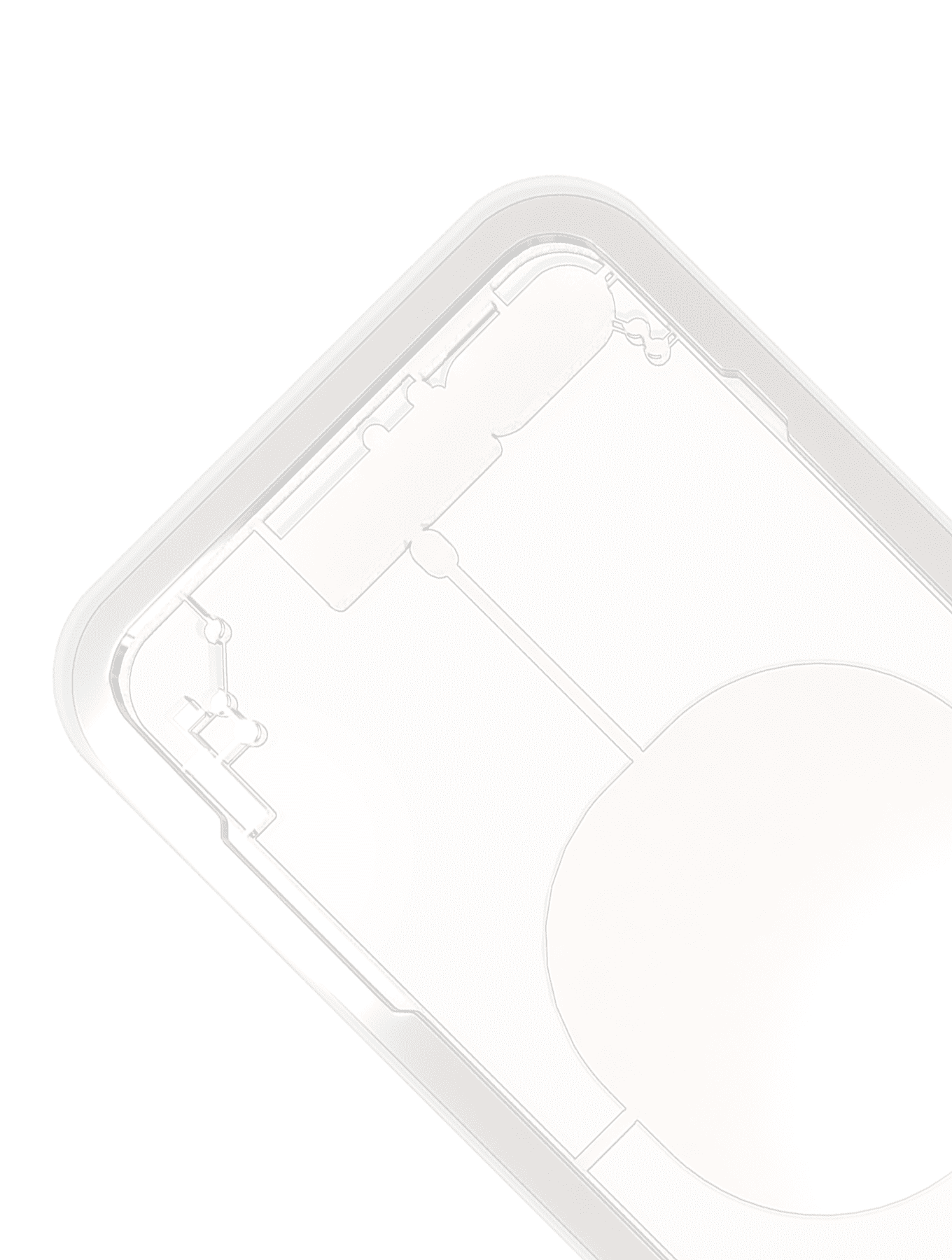 Laser Machine Protection Mold Compatible For iPhone 8 Plus (M-Triangel)