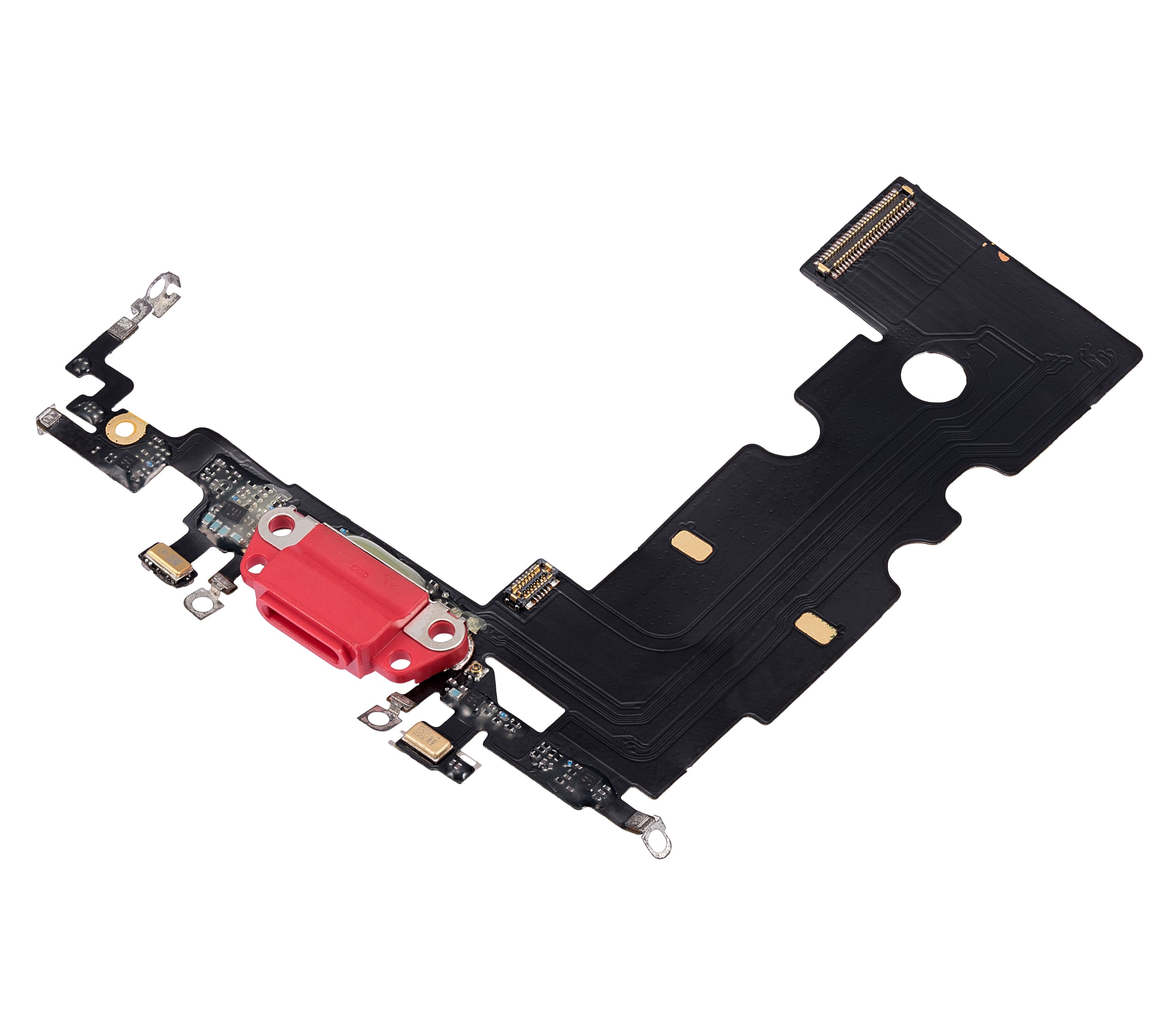 Charging Port Flex Cable Compatible For iPhone SE (2020) (Aftermarket Plus) (Red)