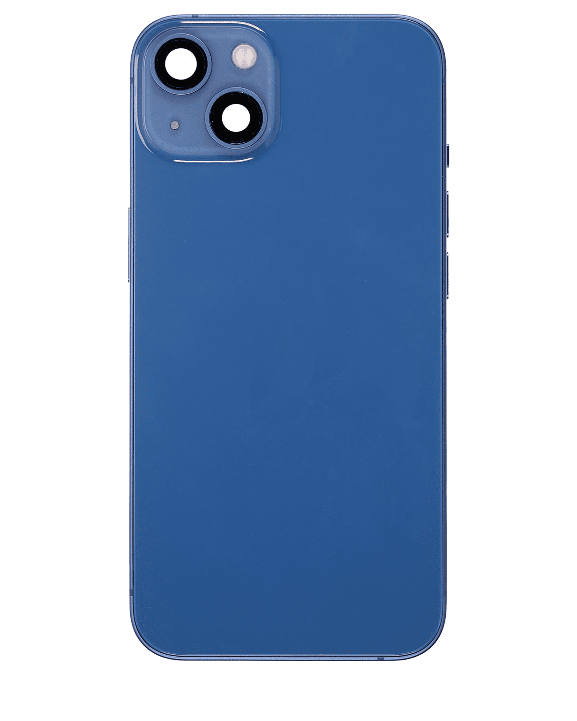 Back Housing W/ Small Components Pre-Installed Compatible For iPhone 13 (International Version) (Used OEM Pull: Grade C) (Blue)