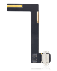 Charging Port Flex Cable Compatible For iPad Air 2 (Aftermarket Plus) (Black)