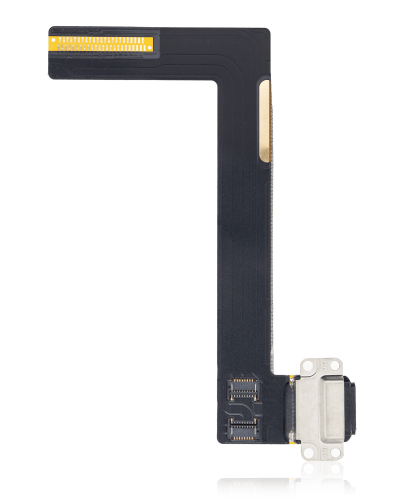 Charging Port Flex Cable Compatible For iPad Air 2 (Aftermarket Plus) (Black)