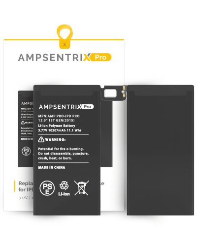 Replacement Battery Compatible For iPad Pro 12.9" 1st Gen (2015) (AmpSentrix Pro)