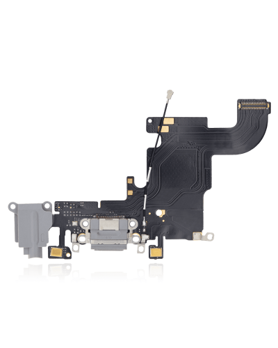 Charging Port Flex Cable Compatible For iPhone 6S (Aftermarket) (Space Gray)