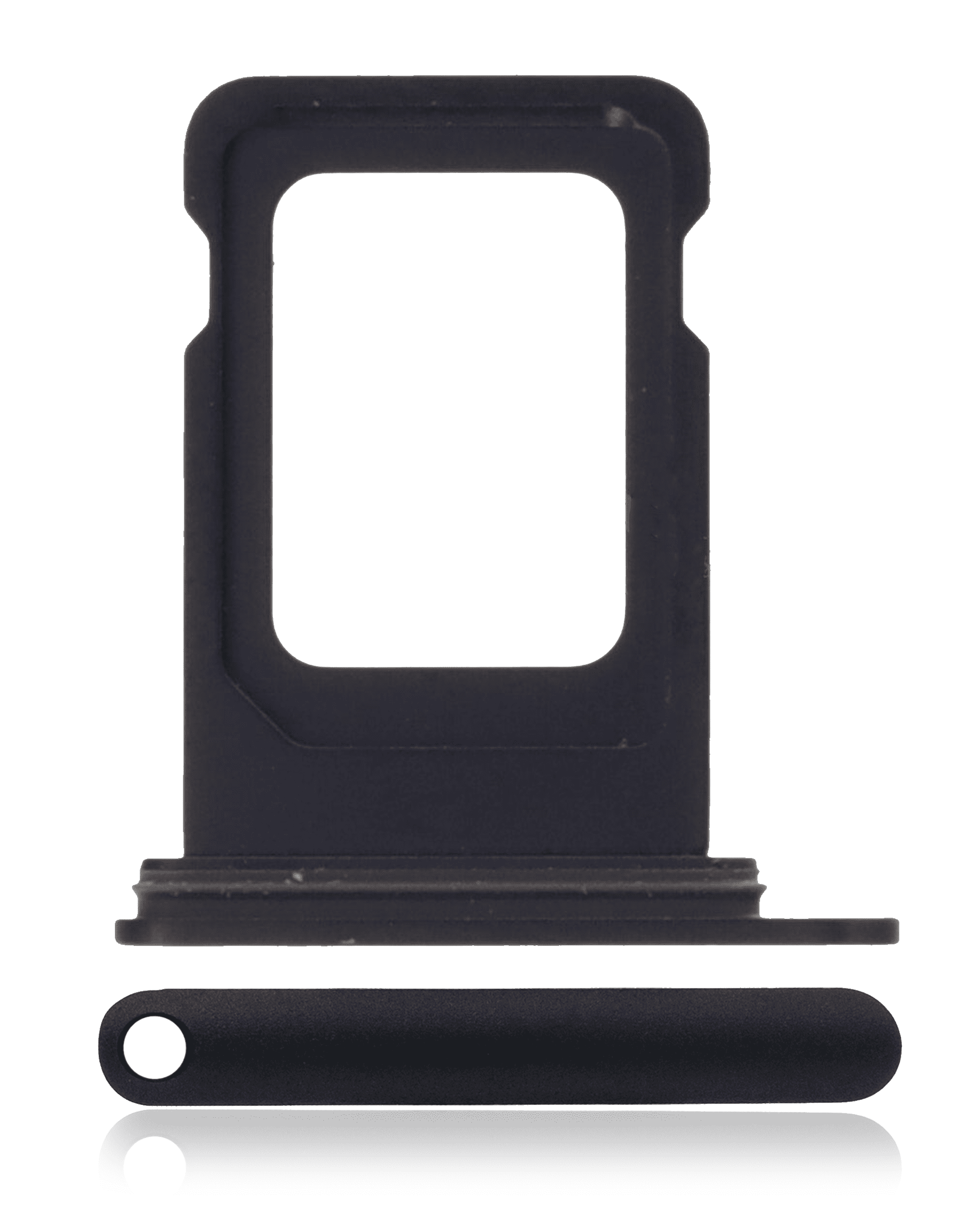 Dual Sim Card Tray Compatible For iPhone 14 Pro / 14 Pro Max (Space Black)